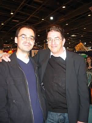 Graham & Jeremie at the Salon Du Livre, 2008